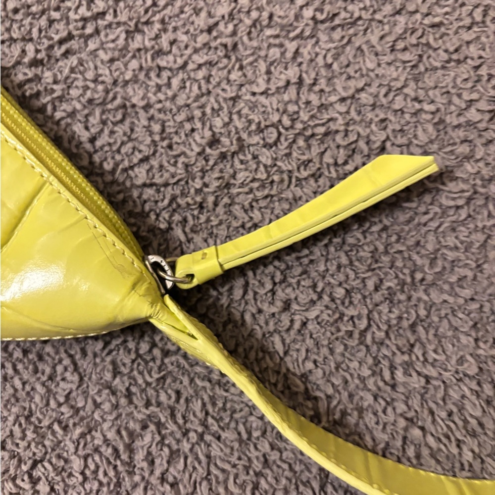 BY FAR Apple Croc Leather Shoulder Bag - Picture 10 of 12